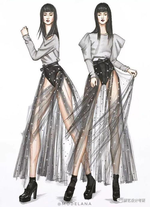 服裝設計考研手繪效果圖繪制教程