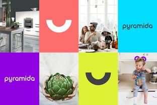 金字塔爐具 融合時尚與功能的品牌VI形象設計